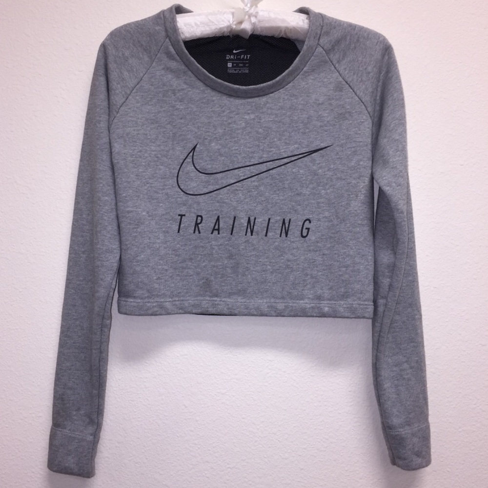 Nike crop long sleeve